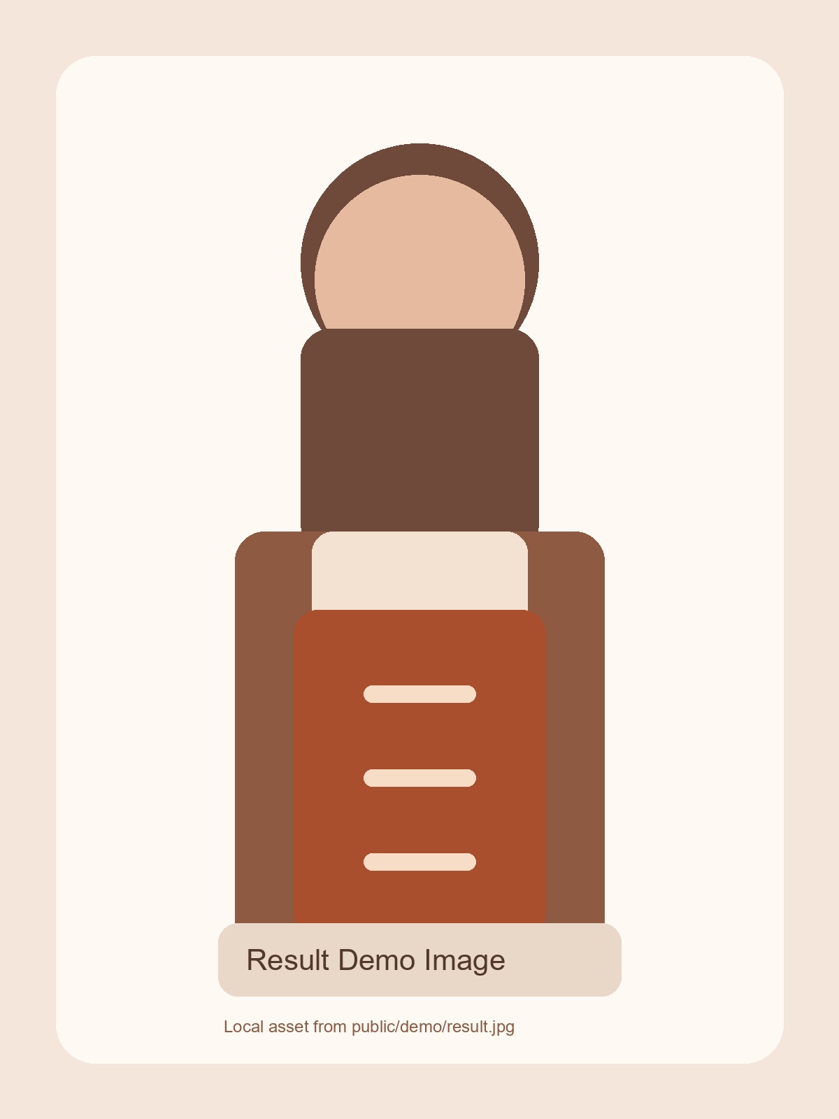 Local demo result placeholder